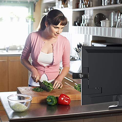 PC Stick Mini Computer Stick with Intel Atom Z8350 & Windows 10 Pro 4GB RAM 64GB ROM Support 4K HD,Dual Band WiFi 2.4G/5G, Bluetooh 4.2,Support Auto-On After Power Failure AIOEXPC