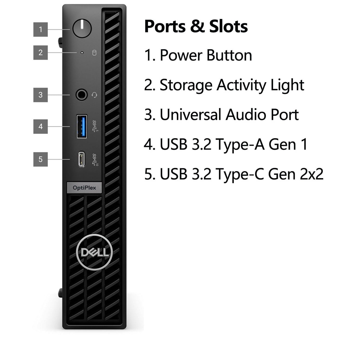 Dell OptiPlex 7020 MFF Mini Business Desktop Computer, 7000 Micro Form Factor, 14th Gen Intel 14-Core i5-14500T (Beat i7-13700T), 32GB DDR5 RAM, 1TB PCIe SSD, WiFi 6E, 2 DisplayPorts, HDMI, W11 Pro
