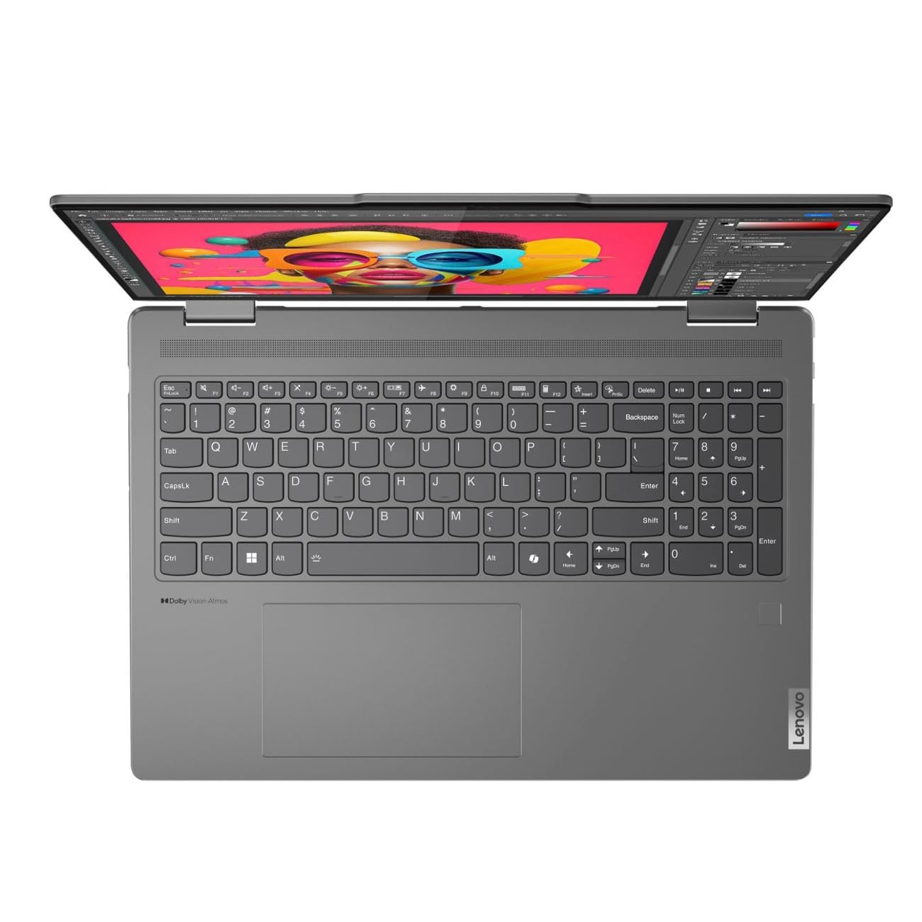 Lenovo Yoga 7i 2-in-1 Laptop, 16" 2K Touchscreen Display, Core Ultra 7 155U (Up to 4.80 GHz), 16GB DDR5, 1TB PCIe SSD, Wi-Fi 6E, Backlit KB, FP Reader, TB 4, Webcam, Keypad, PDG HDMI, Win 11 Pro