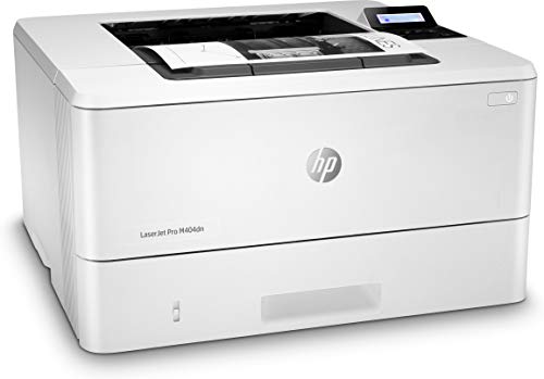 HP LaserJet Pro M404dn Monochrome Printer with built-in Ethernet & 2-sided printing, works with Alexa (W1A53A)