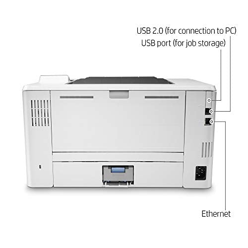 HP LaserJet Pro M404dn Monochrome Printer with built-in Ethernet & 2-sided printing, works with Alexa (W1A53A)