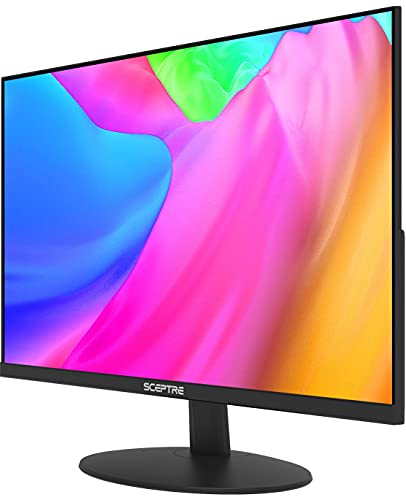 Sceptre IPS 27" LED Gaming Monitor 1920 x 1080p 75Hz 99% sRGB 320 Lux HDMI x2 VGA Build-in Speakers, FPS-RTS Machine Black (E278W-FPT Series)