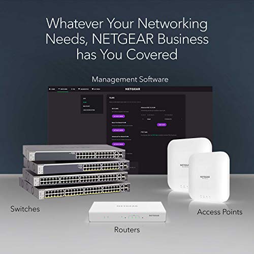 NETGEAR 24-Port Gigabit Ethernet Unmanaged Switch (JGS524) - Desktop or Rackmount, and Limited Lifetime Protection