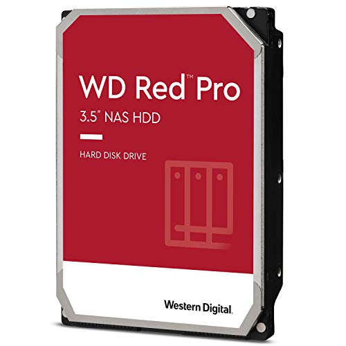 Western Digital 4TB WD Red Pro NAS Internal Hard Drive HDD - 7200 RPM, SATA 6 Gb/s, CMR, 256 MB Cache, 3.5" - WD4003FFBX